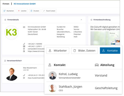 Intranet Social Software Modul Firma