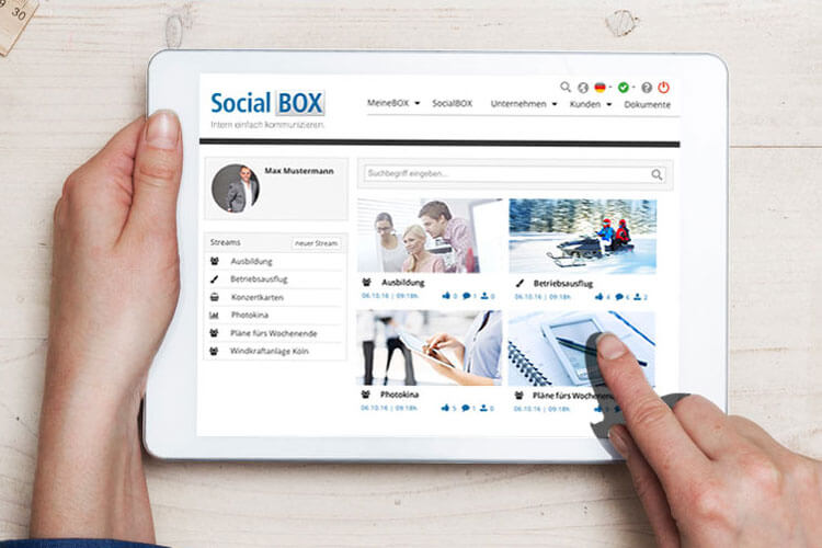 SocialBOX Produkt